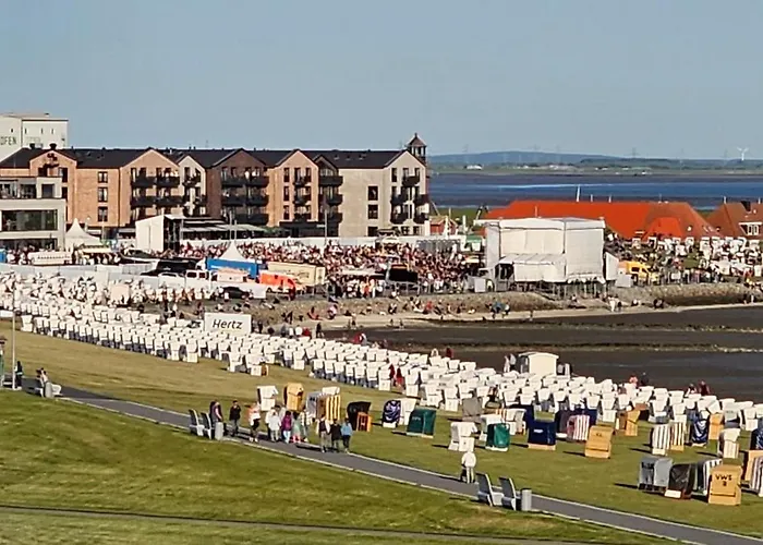 Appartement Golden-pearl Mit Meerblick Büsum